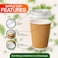 EcoEdge 8 Oz Disposable Heavy-Duty Ripple Corrugated Paper Cups (Pack of 50) Sustainable, Sturdy, Chemical and Plastic Free, Leakproof for Hot or Iced Beverages, Everyday Use. 100% Biodegradable