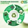 EcoEdge 10 Inch Round White Disposable Sugarcane Pulp Plates (Pack of 10) Sustainable, Eco-Friendly, Biodegradable, No Toxins, Plastic Free, Multipurpose, Rustic Texture, Durable. 100% Organic