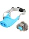 Pig Mouth Shape Dog Mouth Covers Anti Bite Anti-Called Muzzle Pet Masks Silicone Material (Blue, S)