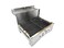 Portable Folding BBQ Stove Charcoal Grill with Handle Stainless steel