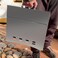 Portable Folding BBQ Stove Charcoal Grill with Handle Stainless steel