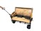 Multi-functional Foldable Trolley Camping Sofa Double Chair with Fishing Bag Durable Wagon Cart
