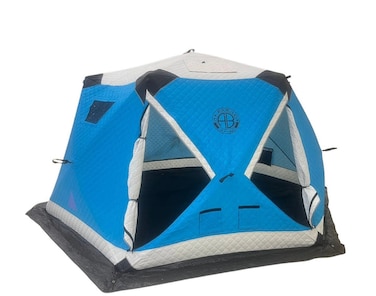 Folding Camping Tent Desert Sleep Tent 2.4M Fishing Tent Waterproof Easy Open 4-5 Person Use