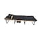 Portable Camping Bed Folding Sleep Bed with Pockets Comfort Chair