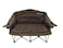 Portable Folding Double Camping Chair with Cup Holder Carry Bag Brown