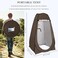 Portable Pop Up Privacy Tent Toilet Tent with Carry Bag