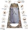 Portable Pop Up Privacy Tent Toilet Tent with Carry Bag