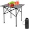 Camping Folding Table Shelf Desk Lightweight with Carry Bag