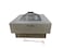 Portable Outdoor Fire Pit BBQ Grill Garden Stove Fireplace Square Shape