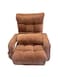 Folding Lazy Sofa Chair Comfort Floor Sofa Cushion Adjustable Back Chair with Pillow