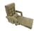 Folding Lazy Sofa Chair Comfort Floor Sofa Cushion Adjustable Back Chair with Pillow