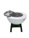 Outdoor Garden Fire Pit BBQ Round Table Fireplace Charcoal Heating Stove