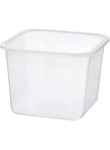 Food container, square/plastic1.4 l