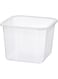 Food container, square/plastic1.4 l