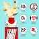 Labrada Lean Body Ready-To-Drink Pina Colada Protein Shake, 40G Protein, Whey Blend, 0 Sugar, Gluten Free, 22 Vitamins &amp; Minerals, 17 Fl Oz (Pack Of 12)