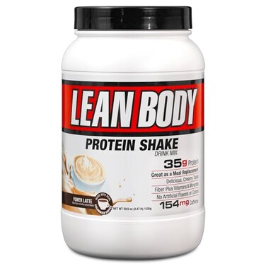 Labrada Lean Body Mrp With Premium Columbia Coffee (154Mg Of Caffeine), Power Latte, 2.47Lb Tub Packaging May Vary