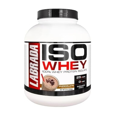 Labrada Nutrition ISO Lean Pro, Premium Whey Protein Isolate Powder, Chocolate, 5 Pound (Packaging May Vary)