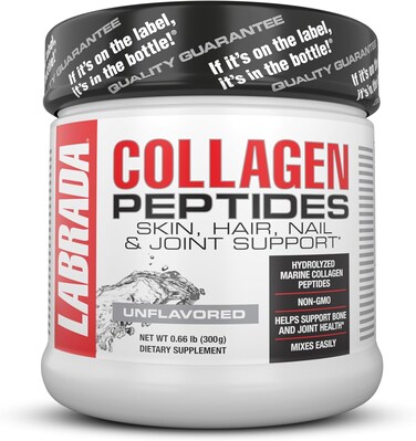 Labrada Collagen Peptides, Unflavored - 300 Gm