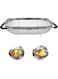 Joyzzz Stainless Steel Sink Drain Strainer Basket, Large Kitchen Gadgets Tools, Stainless Steel Sink Drainer Basket with Rubber Grip, Fine Mesh, Retractable Sink Basket for Kitchen Bathroom