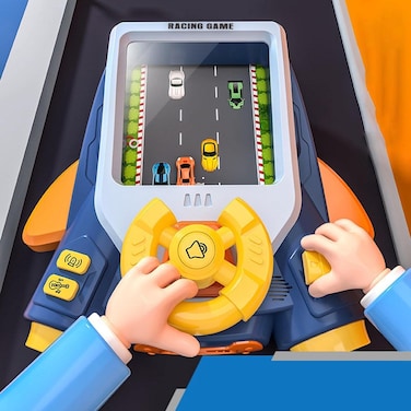 Car Simulator Steering Wheel Racing Game With Music For kids