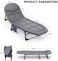 Sleeping Cots Camping Cots for Adults 6 Adjustable Positions Portable Foldable Folding Cot with Pillow Heavy Duty Strong Frame Cot Bed for Camp, Travel, Room, Office