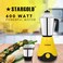 STARGOLD 2 In 1 Mixer Grinder 600W 1.2 Liter 3 Stainless Steel Jar
