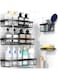 Moforoco Adhesive Shower Caddy Organizer Shelves Rack - 5 Pack Corner Bathroom Storage Organization, Home&amp;Kitchen Decor Inside RV Accessories, Hanging First House Apartment Furniture Camper Essentials