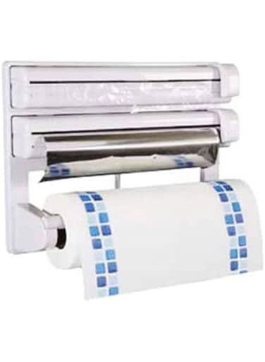 Dubai Gallery Triple Paper Dispenser White 38.8X7.4X7.8Cm