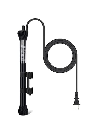 hygger Aquarium Heater 50W Submersible Fish Tank Thermostat Heater for 35~55 Litres Saltwater and Freshwater Tank