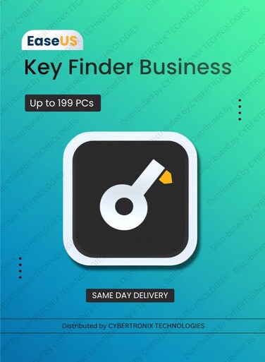 EaseUS Key Finder Business  199 Devices   Digital License   Same Day Delivery