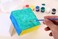 CRAFT MAGIC 8-Pack 4&times;4&times;2 Inch Square Foam Blocks &ndash; Polystyrene Bricks for Sculpting, Modelling, School Projects, Floral Arrangements and DIY Crafts