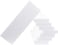 CRAFT MAGIC 8pcs Craft Foam Block   4x12x1 inch   Rectangle Polystyrene Foam   Thermocol   Styrofoam   for Art Sculpting   Flower Arrangements   Modeling   DIY Arts and Crafts   School office home