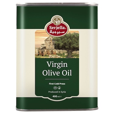 سيرجيلا زيت زيتون بكر، علبة معدنية، 400 ملل
