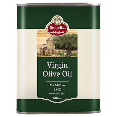 Serjella Virgin Olive Oil Tin, 800ml