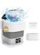 PFATURKHN 60W Portable Washing Machine,11L Small Fold Washing Machine with Spin Dryer,Mini Foldable Clothes Washer,Small Collapsible Laundry Washer for Travel,Apartment,Underwears,Socks