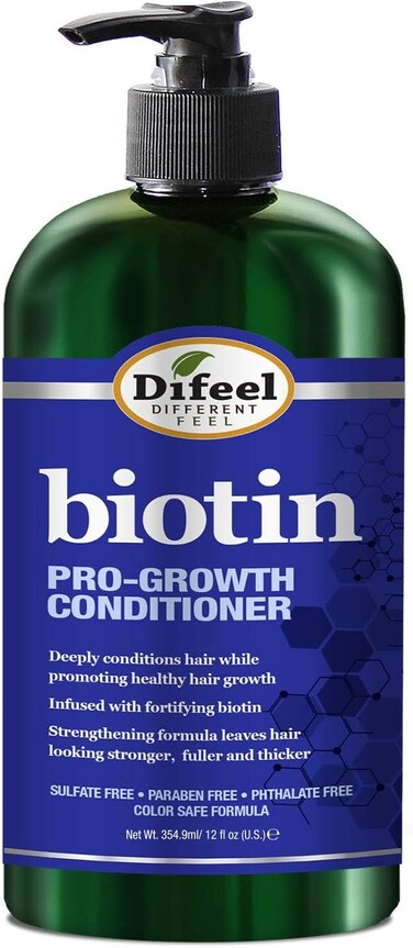 Difeel Biotin Pro-Growth Conditioner, 354.9 ml