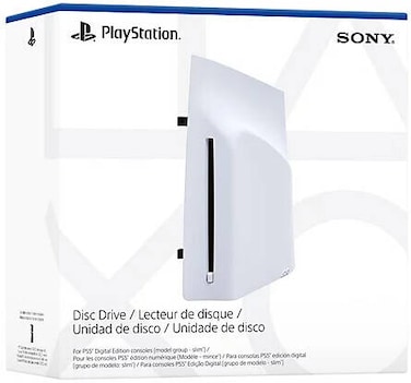 Sony Interactive Entertainment Disc Drive For PS5 Digital Edition Consoles (model group &ndash; slim) - White (International Version)
