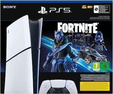 Playstation5 Digital Edition (Slim) &ndash; Fortnite Cobalt Star Bundle