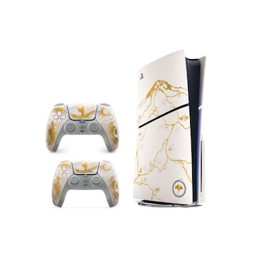 Sony PlayStation PS5 Disc Slim Console 1TB with Extra Controller Ghost of Yotei Limited Edition Bundle