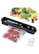 Dubai Gallery Vacuum Sealer With 10 Vacuum Sealer Bags Black 14.7Inch AMZ-N53070038A