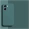 Case for Xiaomi Redmi 13C,Camera Protection with Liquid Gel Rubber Bumper Case with Soft Microfiber Lining Cushion Slim Hard Shell Shockproof Protective Cover for Redmi 13C (Green)