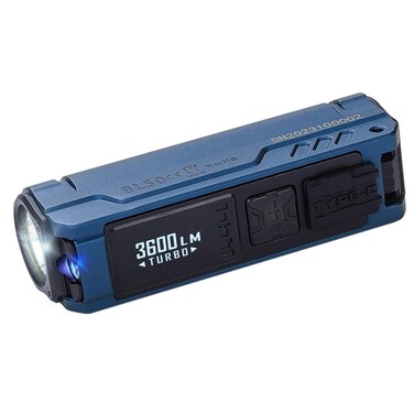 IMALENT BL50 Dual Light 3600 Lumens Sources EDC Flashlight Navy