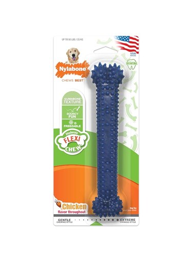 Nylabone Moderate Chew FlexiChew Dental Chew Toy Chicken Large/Giant (1 Count)