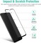 Muzz For One plus 7T Screen Protector,[Full Glue][3D Full Coverage][9H Hardness] [Scratch Resistant] Tempered Glass Screen Protector (1+7T, Black)