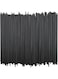 Rupert and Jeoffrey's Trading Co. Tall Plastic Coffee Stir Sticks - 7 Inch Coffee Stirrer Sip Straws (Black, 1000)