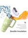 Tumbler with Handle and Straw Stainless Steel Vacuum Insulated Tumbler Tea or Iced Coffee Mug for Hot or Cold Beverageswith Handle