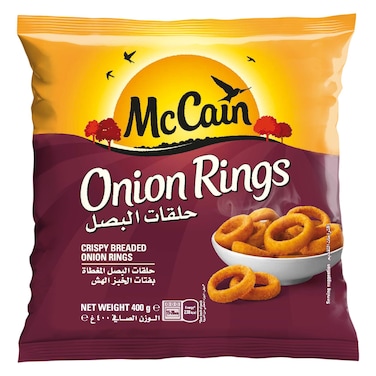 McCain Onion Rings, 400g