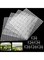 Odluzy 4 PCS Aquarium lid Hood, Fish Tank Top Cover, Terrarium lid Plastic Grid Panel, Egg Crate Grate 6 Aquarium Glass Cover Board Clip, Prevent Fish/Reptile/Petfrom Jumping Out of the Tank