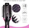 One Step Hair Dryer and Volumizer Brush, 3 In 1, Black and Pink