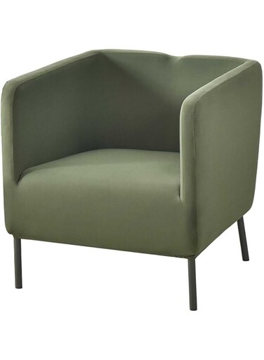 N/A Square Small Single Sofa Covers, with Arms Stretch Chair Covers, Tub Chair Covers Furniture Protectors for Home Cafe Living Room,H